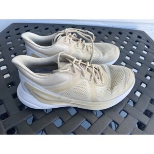 Lululemon Blissfeel Women's Running Shoes Size 8 Parchment White